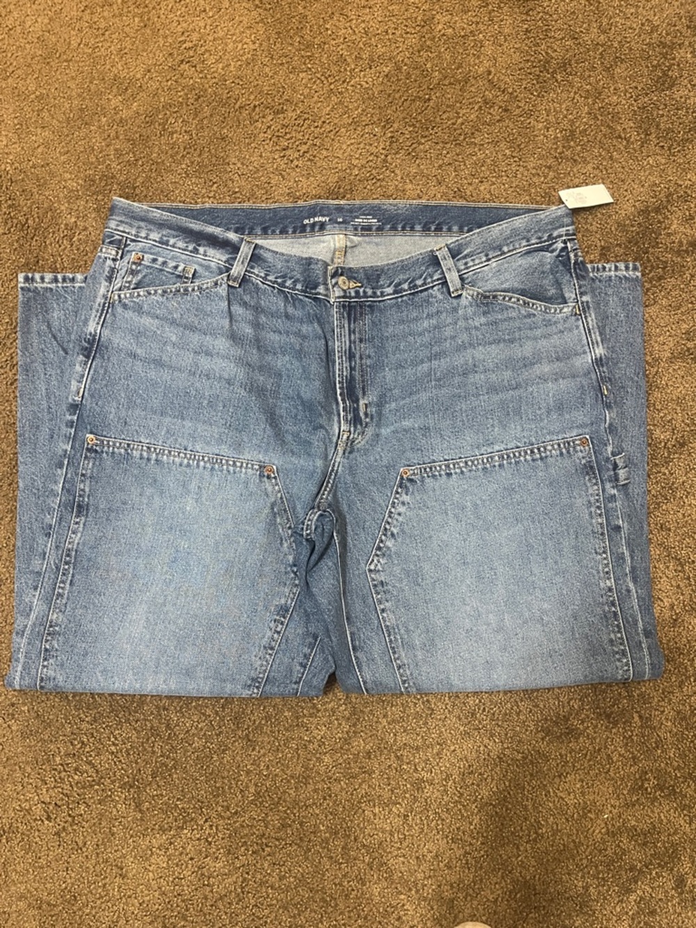 Old Navy Light Blue High-Rise Rigid Denim Jeans
